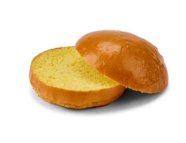 Pan de hamburguesa curcuma